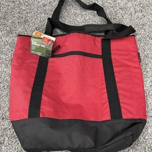 NEW Ozark Trail 50 Can Soft-Sided Cooler Tote, Red